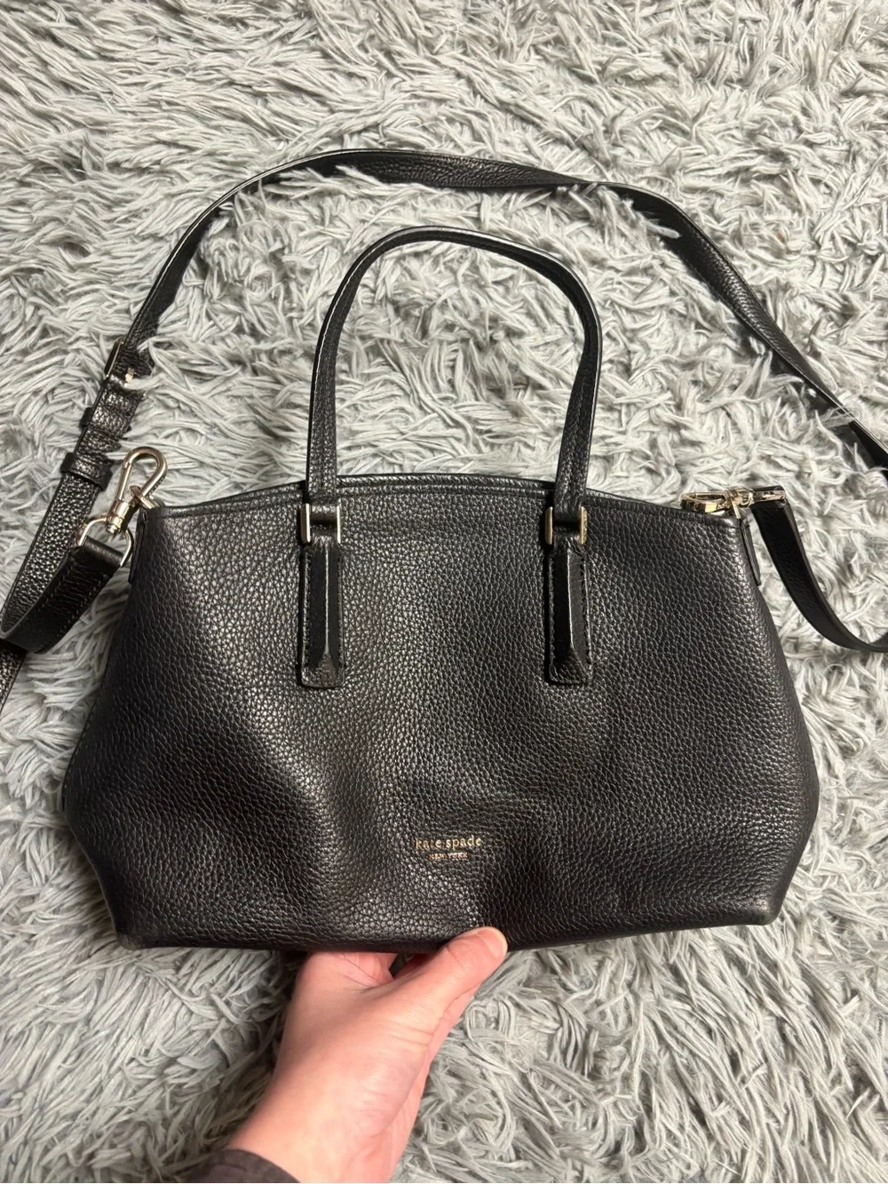 Elegant kate spade Abbott Small Satchel in Black
